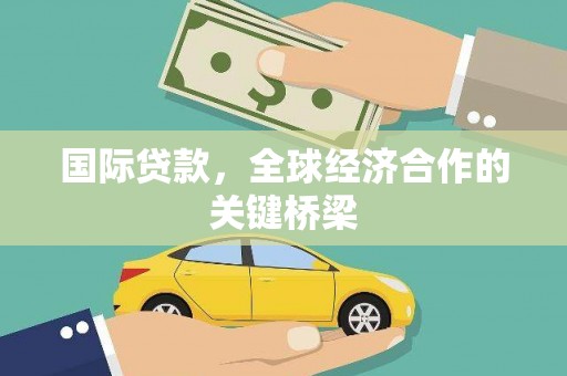 柳东国际贷款，全球经济合作的关键桥梁