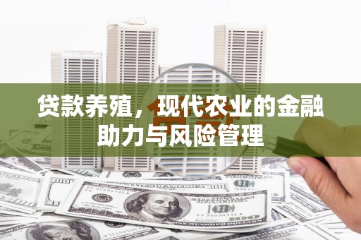 柳东贷款养殖，现代农业的金融助力与风险管理