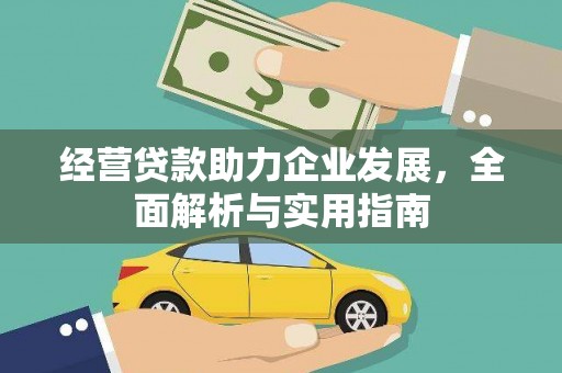 柳东经营贷款助力企业发展，全面解析与实用指南