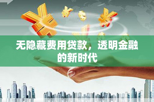 柳东无隐藏费用贷款，透明金融的新时代