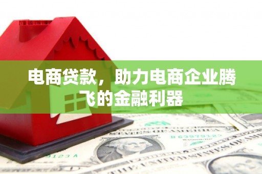 柳东电商贷款，助力电商企业腾飞的金融利器