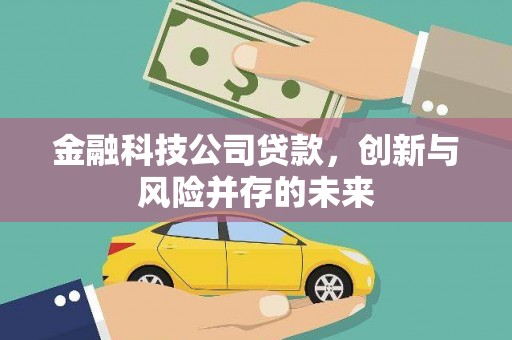 柳东金融科技公司贷款，创新与风险并存的未来