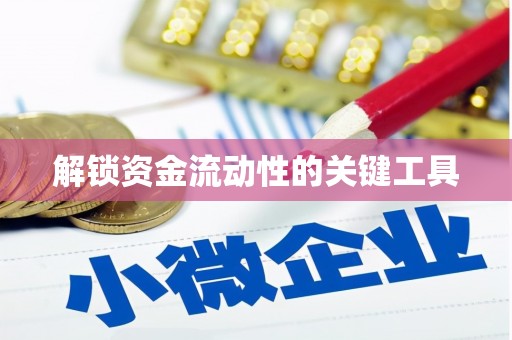 柳东解锁资金流动性的关键工具