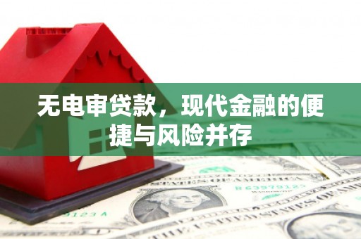 柳东无电审贷款，现代金融的便捷与风险并存