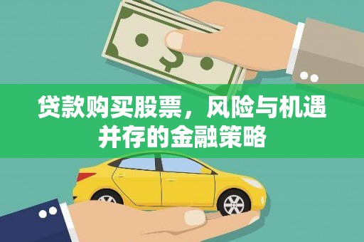 柳东贷款购买股票，风险与机遇并存的金融策略