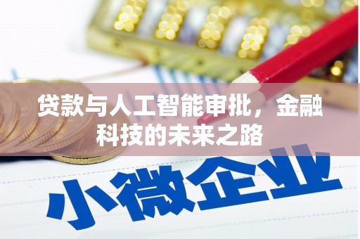 柳东贷款与人工智能审批，金融科技的未来之路