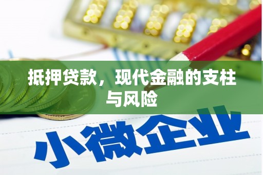 柳东抵押贷款，现代金融的支柱与风险