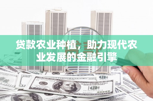 柳东贷款农业种植，助力现代农业发展的金融引擎