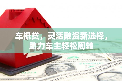 柳东车抵贷，灵活融资新选择，助力车主轻松周转
