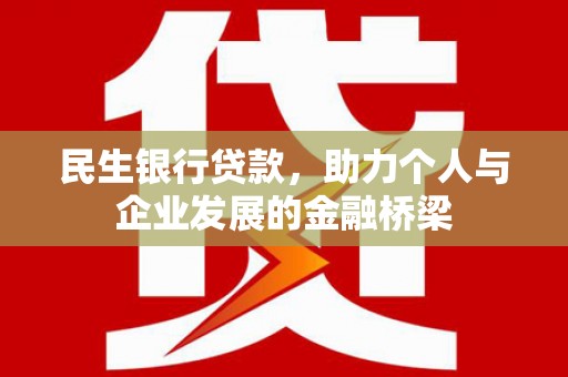 柳东民生银行贷款，助力个人与企业发展的金融桥梁