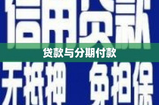 柳东贷款与分期付款