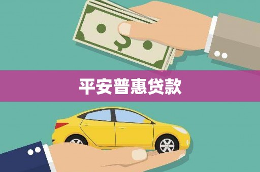 柳东平安普惠贷款