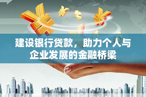 柳东建设银行贷款，助力个人与企业发展的金融桥梁