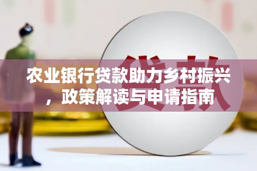 柳东农业银行贷款助力乡村振兴，政策解读与申请指南