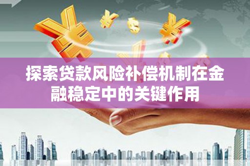 柳东探索贷款风险补偿机制在金融稳定中的关键作用