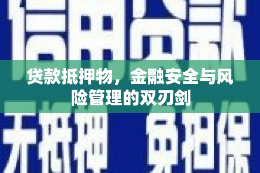柳东贷款抵押物，金融安全与风险管理的双刃剑