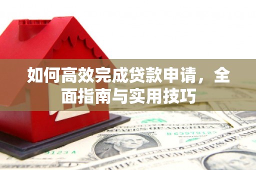 柳东如何高效完成贷款申请，全面指南与实用技巧