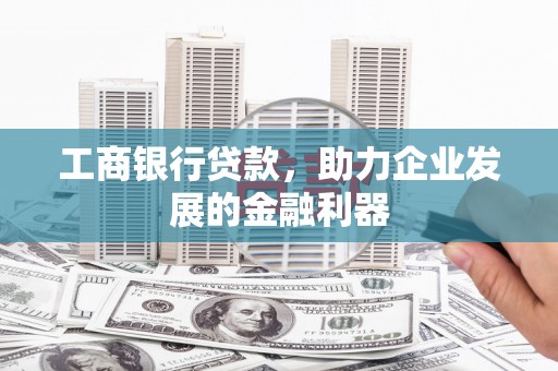 柳东工商银行贷款，助力企业发展的金融利器