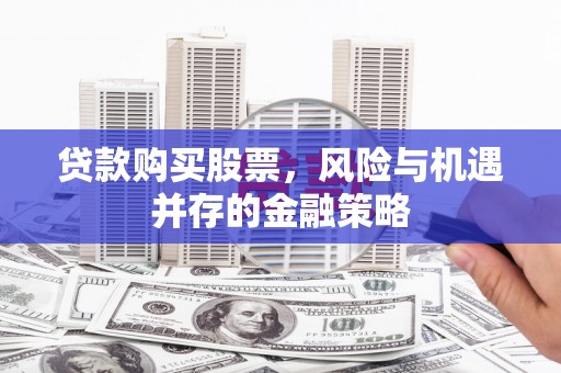 柳东贷款购买股票，风险与机遇并存的金融策略