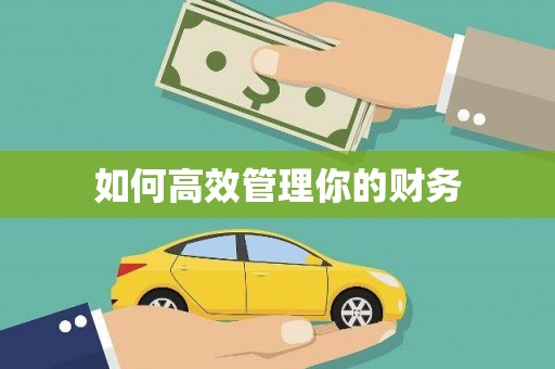 柳东如何高效管理你的财务