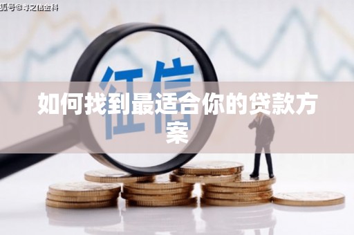 柳东如何找到最适合你的贷款方案