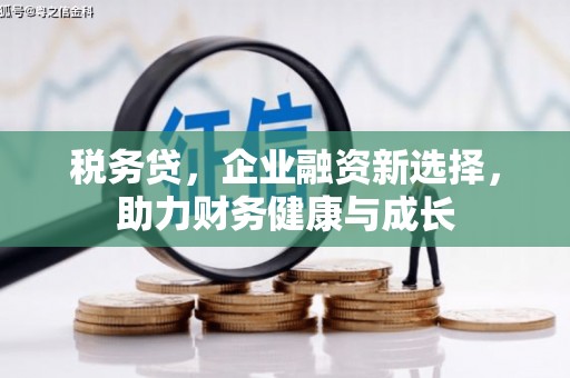 柳东税务贷，企业融资新选择，助力财务健康与成长